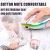 Mouse Para Computador Recargable Conexión a Bluetooth - Image 4