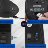 Mouse vertical recargable ergonomico - Image 3